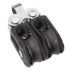 Barton Marine Size 0 20mm Plain Bearing Pulley Block Double Fixed Eye [N00210]