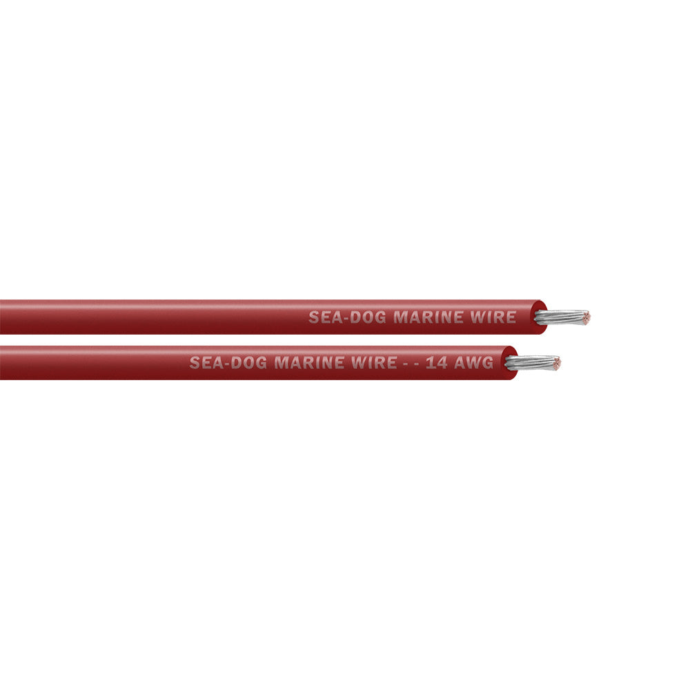 Sea-Dog 14 AWG Red Primary Wire - 25' [8014020]