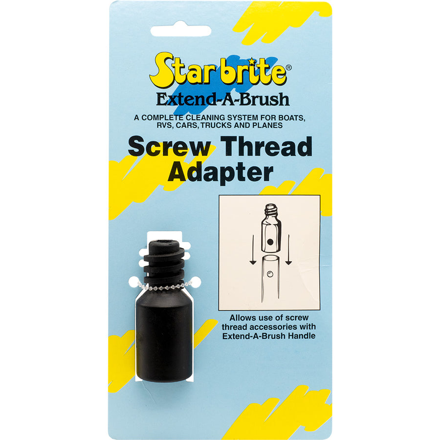 Star brite Screw Thread Adapter f/Extend-A-Brush Handles [40034]