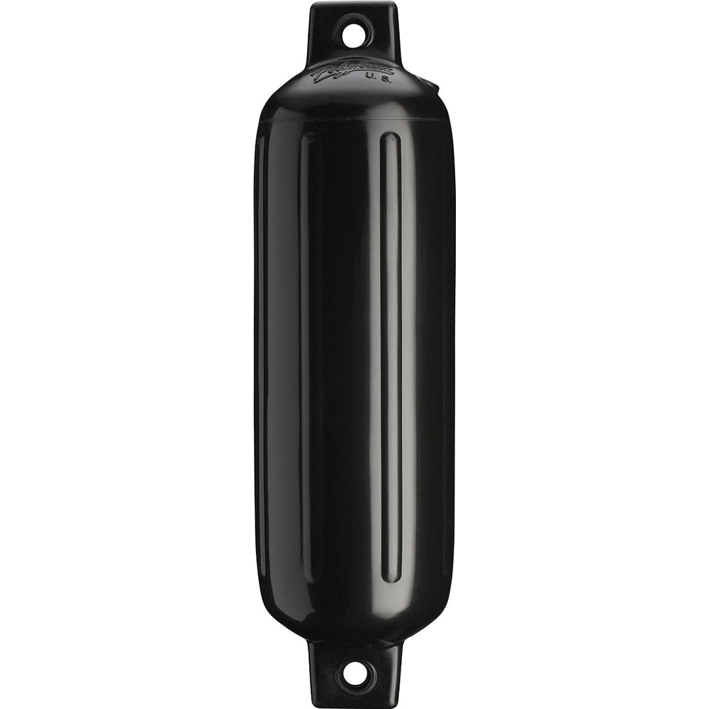 Polyform G-1 Twin Eye Fender 3.5" x 12.8" - Black [G-1 BLACK]