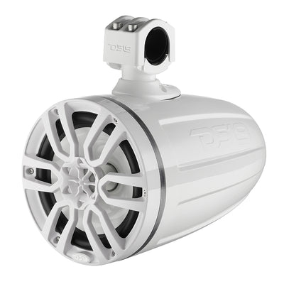 DS18 X Series HYDRO 6.5" Wakeboard Pod Tower Speaker w/RGB LED Light - 300W - White  [NXL-X6TP/WH]