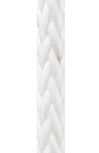 12' of 3/8" HTS-78 by New England Ropes - White