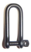 Wichard 13/32" Diameter Long Shackle w/ Captive Pin - Black