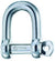 Wichard 15/32" Self-Locking D Shackle