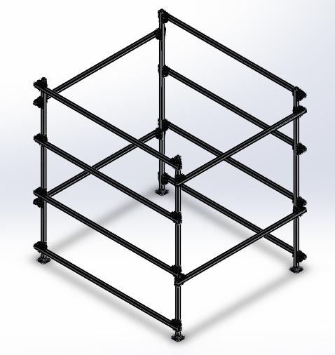 Dynamic 4 Boat Box Storage Rack