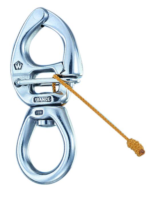 Wichard 3 1/2" Quick Release Snap Shackle "HR" w/ Large Bail