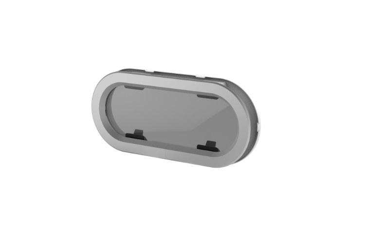 Lewmar Size 7 Round End Standard Portlight