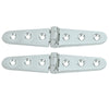 Whitecap Strap Hinge - CP/Brass - 6" x 1-1/8" - Pair [S-605C]