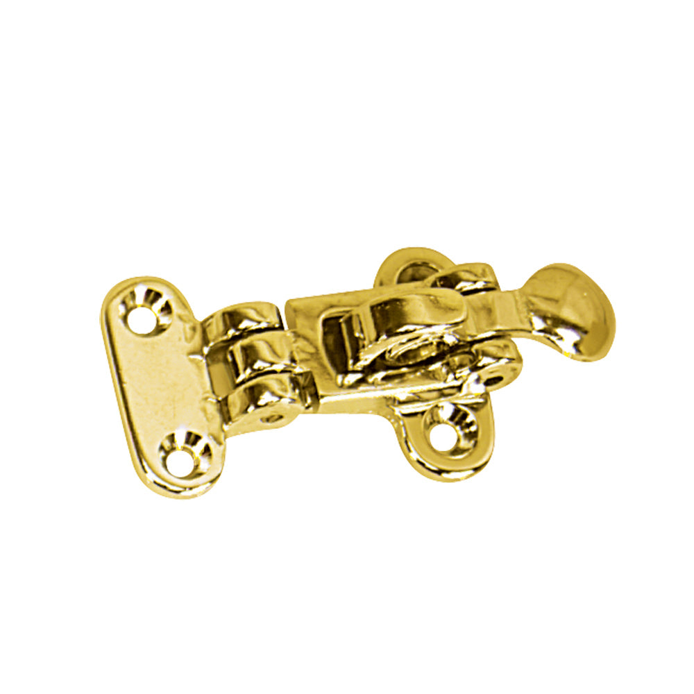 Whitecap Anti-Rattle Hold Down - Polished Brass [S-0054BC]