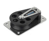 Schaefer Aluminum Cheek Block with 2" Aluminum Sheave