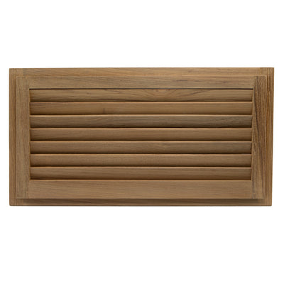 Whitecap Teak Louvered Insert - 9-3/8" x 18" x 3/4" [60716]