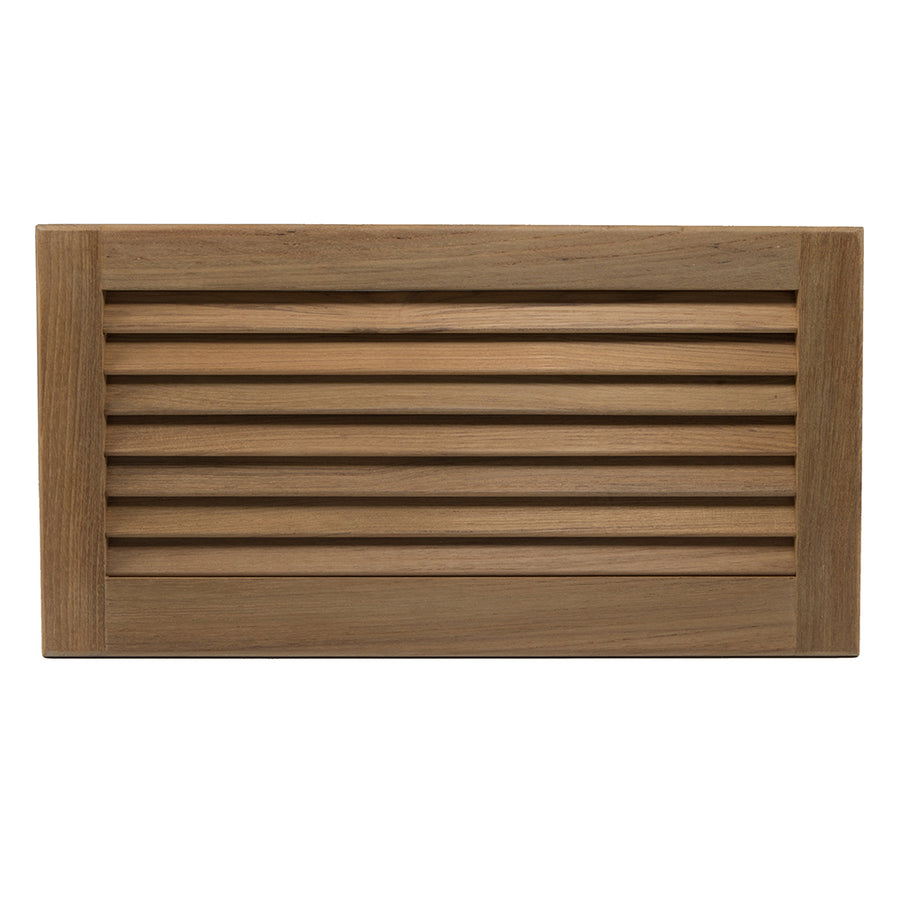 Whitecap Teak Louvered Insert - 9-3/8" x 18" x 3/4" [60716]
