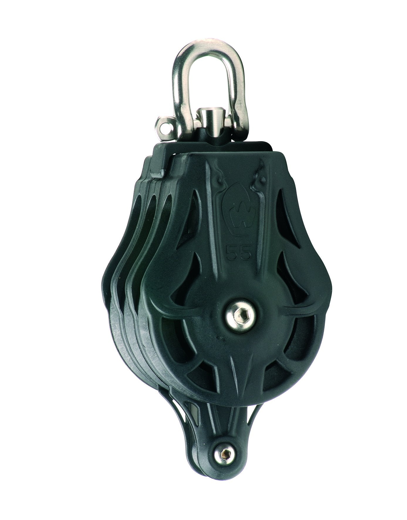 Wichard Triple 2 49/64" (70mm) Block w/ Swivel Head & Becket