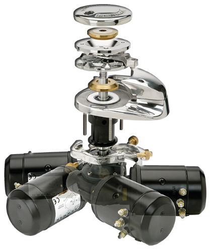 Lewmar V3 Gypsy w/ FastFit 12V (002)