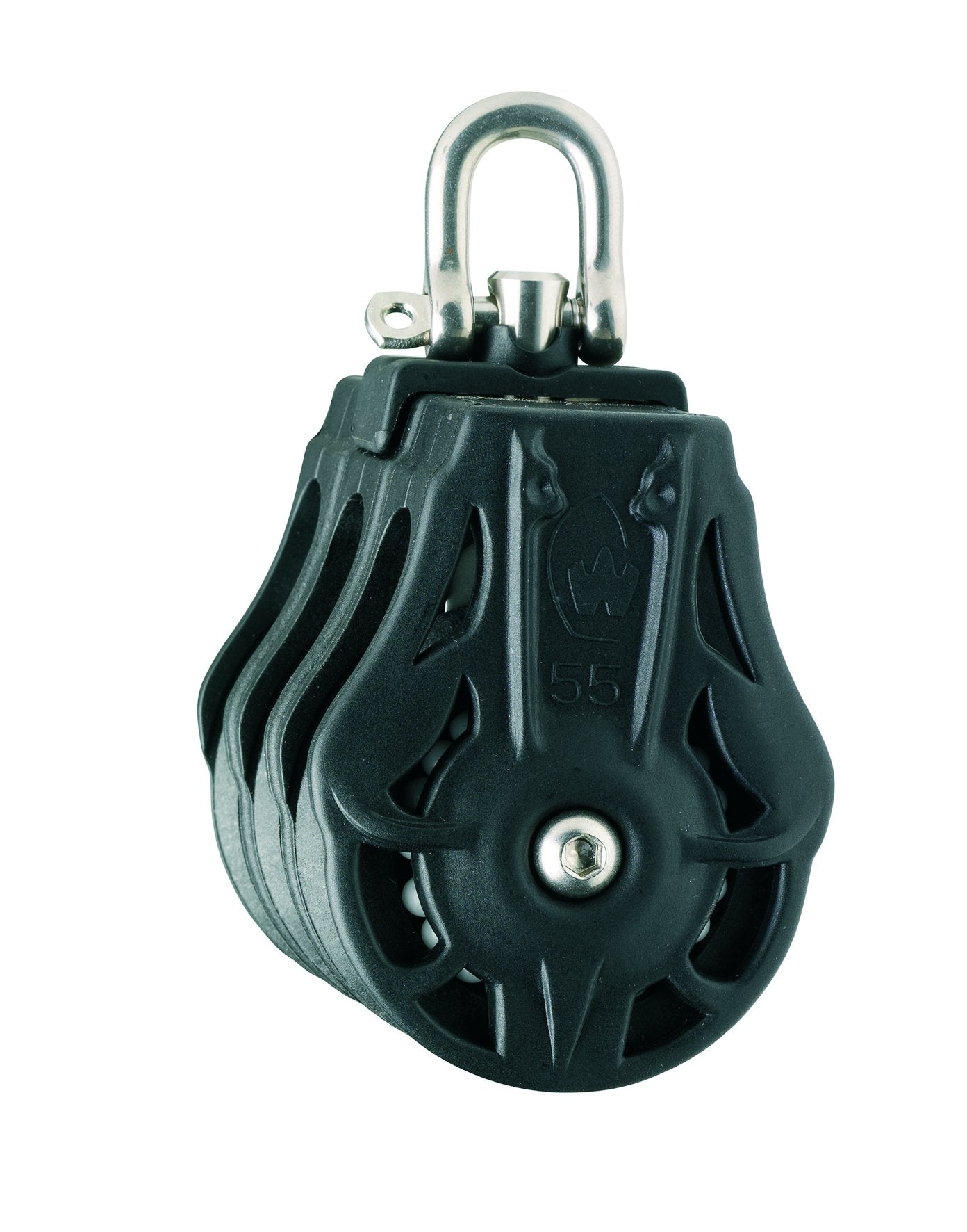 Wichard Triple 1 49/64" (45mm) Ball Bearing Block w/ Swivel Head