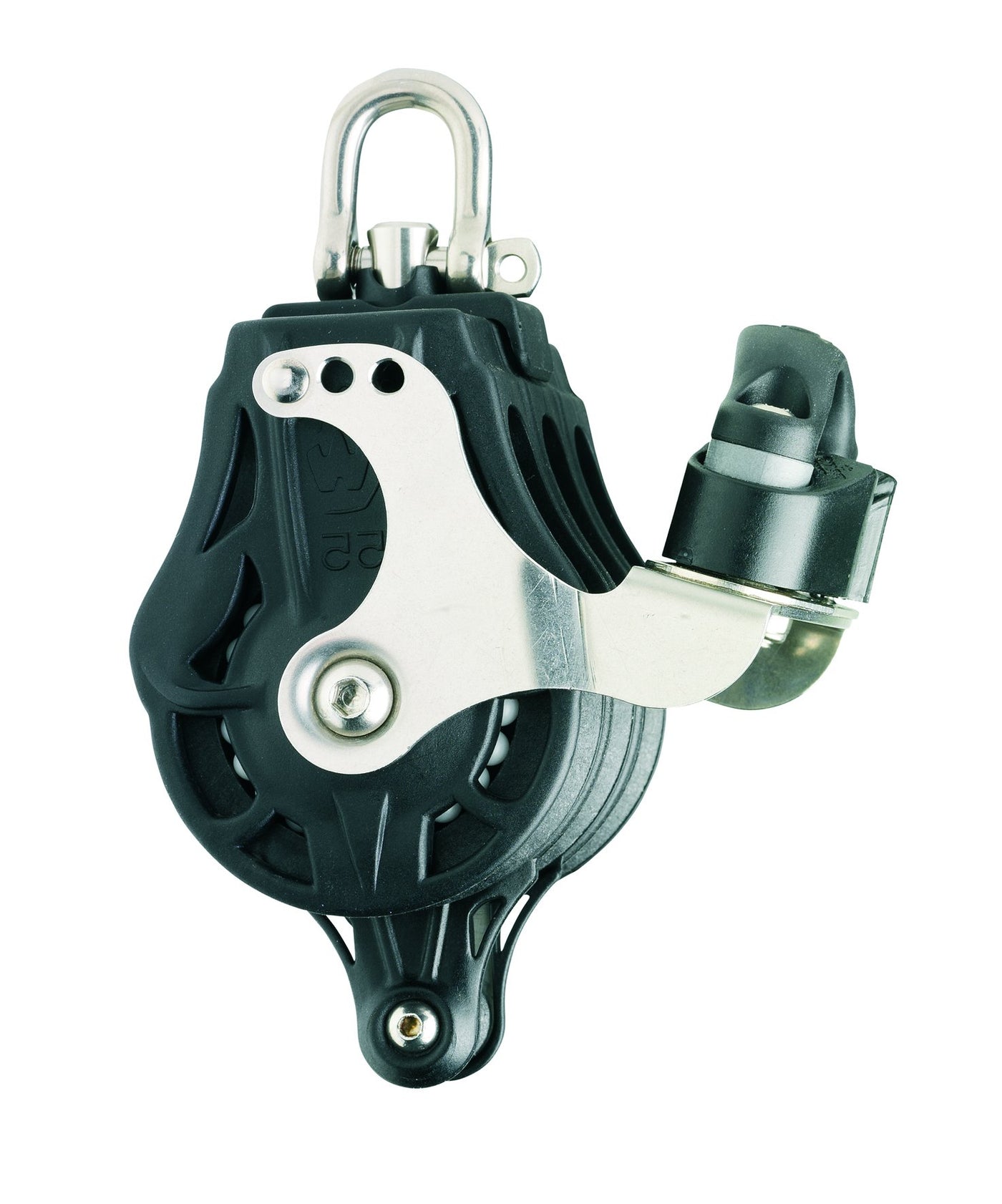 Wichard Triple 1 3/8" (35mm) Ball Bearing Block w/ Swivel Head, Becket & Becket