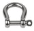 Schaefer 1/2" Pin Dia. Bow Shackle