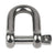 Schaefer 7/16" Pin x 1-23/32" Depth / Forged "D" Shackle