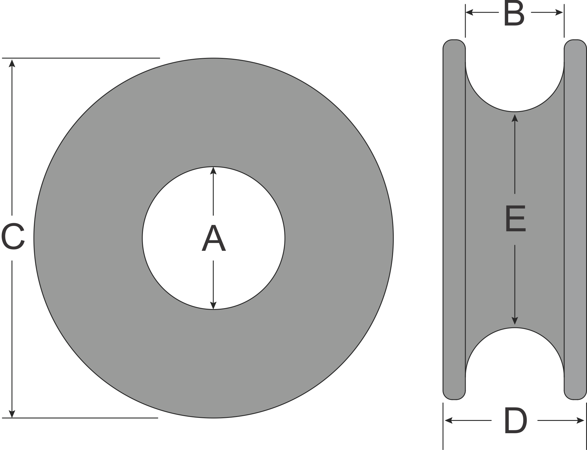 Tylaska 3.15" FR22 Low Friction Ring