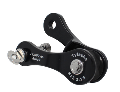 Tylaska 3.74"  H12 Aluminum Halyard Split Shackle