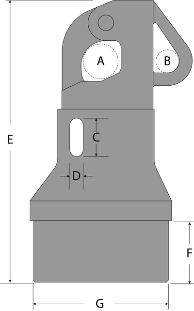 Tylaska Intrepid II 4" Pole End