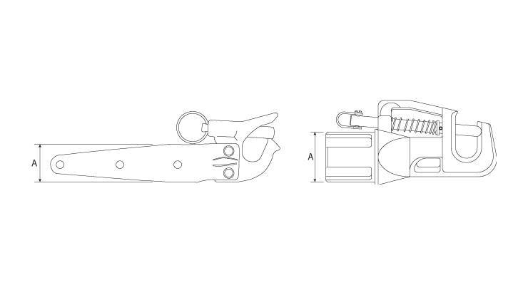 Ronstan 28mm Spinnaker Pole End