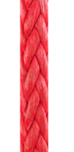 3' of 5/32" HTS-78 by New England Ropes - Grey