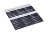 Spinlock Clutch Handle Labels (XAS,XT)