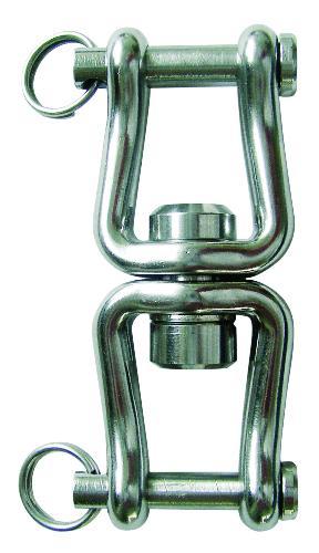 Tylaska 5 1/8" T20 Clevis/Clevis Bail Swivel