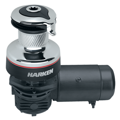 Harken #70 3 Speed Electric Self-Tailing Radial Winch - Chrome