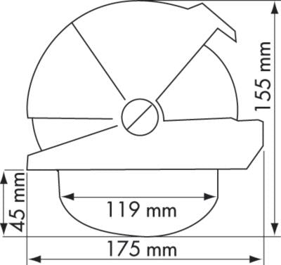 Plastimo Offshore 135 Compass (Flush Mount)