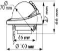 Plastimo Offshore 75 Compass (Flush Mount)